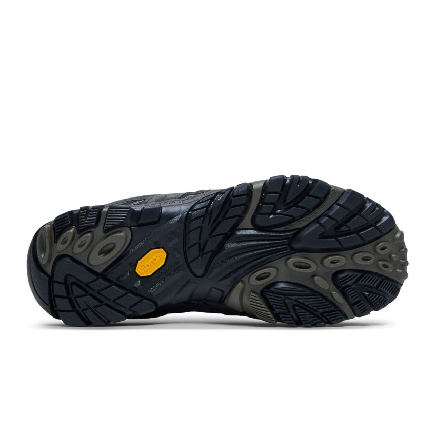 Chaussures Randonnée Merrell Moab 2 Ventilator Grise Foncé Homme | D.U.BCYO